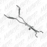 MBRP 2010 Chev Camaro V8 6.2L Automatic (L99) 3 Dual Cat Back Round Tips T409 thumbnail 2