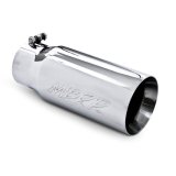 MBRP Universal Tip 5 O.D. Dual Wall Straight 4 inlet 12 length thumbnail 2