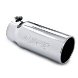MBRP Universal Tip 5 O.D. Rolled Straight 4 inlet 12 length thumbnail 1