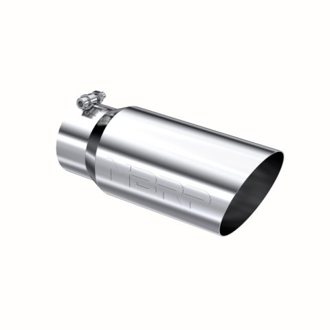 MBRP Universal Tip 5 O.D. Angled Single Walled 4 inlet 12 length thumbnail 3