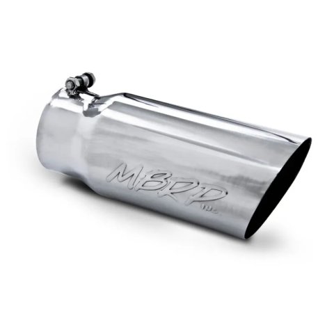 MBRP Universal Tip 5 O.D. Angled Single Walled 4 inlet 12 length thumbnail 8
