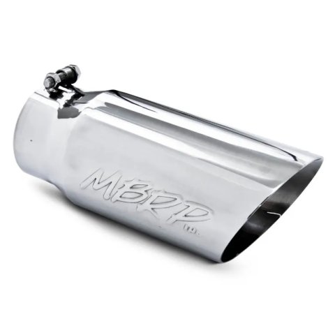 MBRP Universal Tip 5 O.D. Dual Wall Angled 4 inlet 12 length thumbnail 8