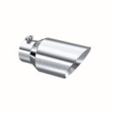 MBRP Universal Tip 6 O.D. Dual Wall Angled 4 inlet 12 length thumbnail 4