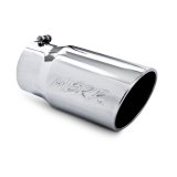 MBRP Universal Tip 6 O.D. Angled Rolled End 5 inlet 12 length thumbnail 4