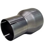 MBRP Universal 3.5 ID to 5 OD Adapter Aluminized thumbnail 1