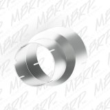 MBRP Universal 4 ID. to 5 ID. Adapter Aluminized thumbnail 1