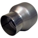 MBRP Universal 3.5 OD. to 5ID. Adapter Aluminized thumbnail 1