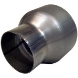 MBRP Universal 3.5 OD. to 5ID. Adapter Aluminized thumbnail 2