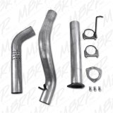 MBRP 2007-2009 Chev/GMC 2500/3500 Duramax All LMM Filter Back P Series Exhaust System thumbnail 4