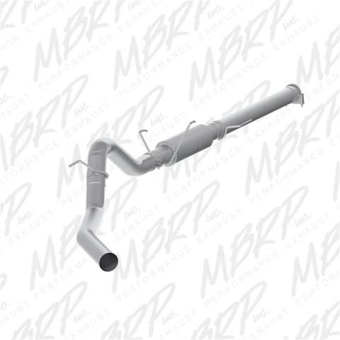MBRP 2004.5-2007 Dodge 2500/3500 Cummins 600/610 Cat Back P Series Exhaust System thumbnail 4