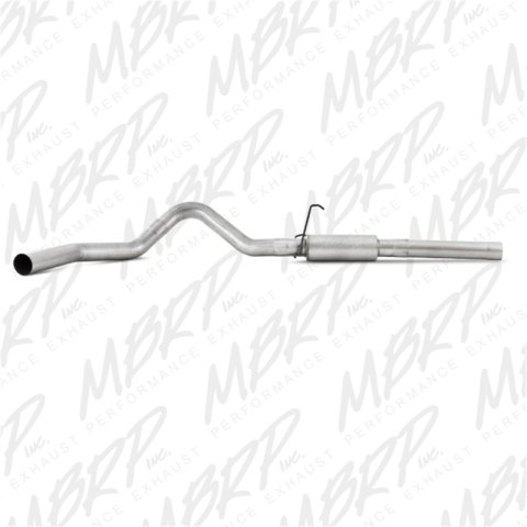 MBRP 2004.5-2007 Dodge 2500/3500 Cummins 600/610 Cat Back P Series Exhaust System thumbnail 6