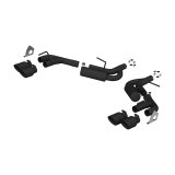 MBRP 16-19 Chevrolet Camaro V6 2.5in BLK NPP Dual Axle Back Exhaust w/ 4in Quad Dual Wall Tips thumbnail 1