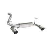 MBRP 2018+ Jeep Wrangler (JL) 3.6L V6 Dual Rear Exit Axle Back T409 Exhaust System thumbnail 1