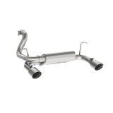 MBRP 2018+ Jeep Wrangler (JL) 3.6L V6 Dual Rear Exit Axle Back T409 Exhaust System thumbnail 2