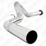 MBRP 07-10 Chevy/GMC 2500/3500 Duramax LMM 4in Filter Back Single Side T409 No Muffler thumbnail 3