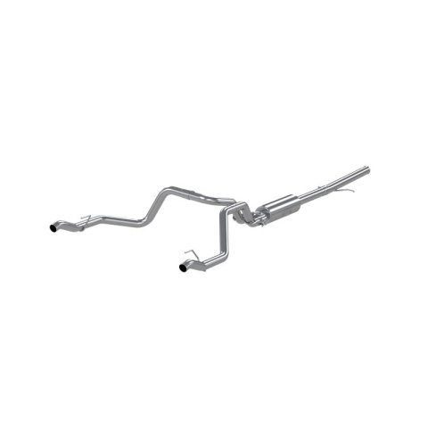 MBRP 2019 Chevrolet Silverado 1500 4.3L/5.3L 2.5in Cat Back Dual Rear Exit - T304 thumbnail 3