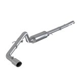 MBRP 2019 Ford Ranger Ecoboost 2.3L 4in OD Tip Single Side Exit 3in T304 Cat Back thumbnail 2