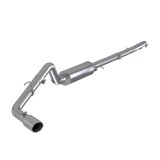 MBRP 2019 Ford Ranger Ecoboost 2.3L 4in OD Tip Single Side Exit 3in AL Cat Back thumbnail 2