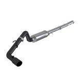 MBRP 2019 Ford Ranger Ecoboost 2.3L 4in OD Tip Single Side Exit 3in Black Coated Cat Back thumbnail 1