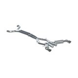 MBRP 16-19 Chevrolet Camaro SS 6 Speed 3in Dual Cat Back w/ 4.5in OD Tips - 409 (Non NPP Models) thumbnail 1