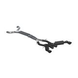 MBRP 16-19 Chevrolet Camaro SS 6 Speed 3in Dual Cat Back w/ 4.5in OD Tips - Black (Non NPP Models) thumbnail 1