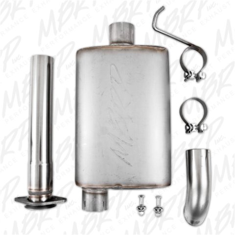 MBRP 00-06 Jeep Wrangler (TJ) Inline-4 2.5L Inline-6 4.0L Cat Back Single Off-Road Turn Down T409 Ex thumbnail 4