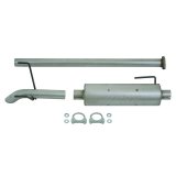 MBRP 05-11 Toyota Tacoma 4.0L EC/CC-SB Cat Back Turn Down Single Side Alum Exhaust thumbnail 5