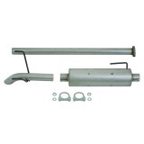 MBRP 05-11 Toyota Tacoma 4.0L EC/CC-SB Cat Back Turn Down Single Side Alum Exhaust thumbnail 7