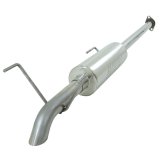 MBRP 05-11 Toyota Tacoma 4.0L EC/CC-SB Cat Back Turn Down Single Side T409 Exhaust thumbnail 4