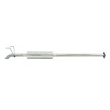 MBRP 05-11 Toyota Tacoma 4.0L EC/CC-SB Cat Back Turn Down Single Side T409 Exhaust thumbnail 5