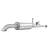 MBRP 07-08 Toyota Tundra Cat Back Turn Down Single Side Aluminized Exhaust thumbnail 4