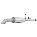 MBRP 07-08 Toyota Tundra Cat Back Turn Down Single Side Aluminized Exhaust thumbnail 6