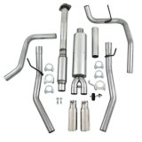 MBRP 11 Ford F-150 5.0L V8 Aluminized Cat Back Dual Split Rear Exit thumbnail 4