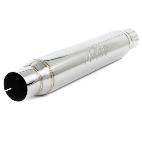 MBRP Universal Resonator 3in Inlet /Outlet 22in Body 26in Overall T304 thumbnail 3