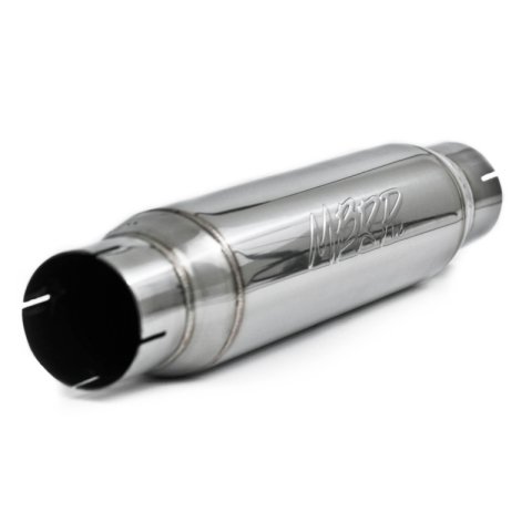 MBRP Universal Resonator 3in Inlet /Outlet 16in Body 20in Overall T304 thumbnail 1