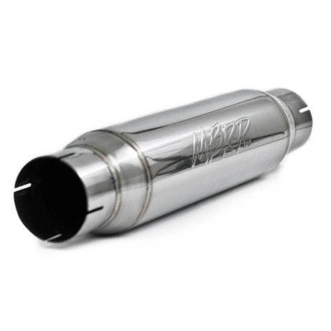 MBRP Universal Resonator 3in Inlet /Outlet 16in Body 20in Overall T304 thumbnail 6
