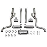 MBRP 08-11 Dodge Challenger SRT8 6.1L Hemi T304 Cat Back Dual Split Rear thumbnail 5