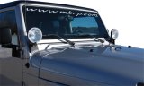 MBRP 97-06 Jeep Wrangler TJ Windshield Light Bracket thumbnail 7