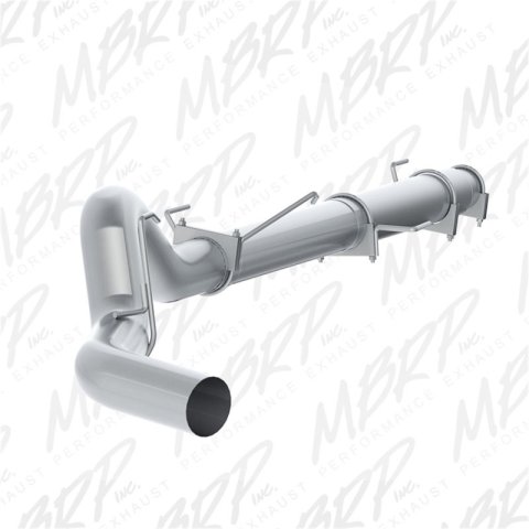 MBRP 2500/3500 Cummins 600/610 5in Cat Back Single Side Exit No Muffler AL thumbnail 3
