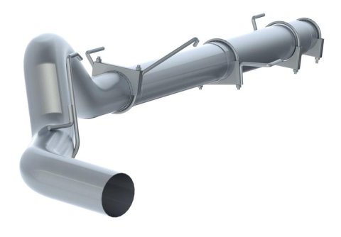 MBRP 2500/3500 Cummins 600/610 5in Cat Back Single Side Exit No Muffler AL thumbnail 4