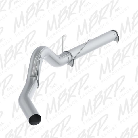 MBRP 2500/3500 Cummins 6.7L 5in Filter Back Single Side No Muffler AL thumbnail 4