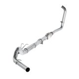 MBRP F-250/350 6.0L EC/CC 5in Turbo Back (Stock Cat) Single Side Exit AL thumbnail 2