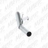 MBRP F-250/350/450 6.4 L 5in Filter Back Single Side Exit No Muffler AL thumbnail 1
