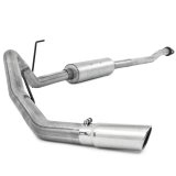MBRP Universal F150 V6 Ecoboost 3in Aluminized Cat Back Single Side thumbnail 3