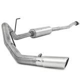 MBRP Universal F150 V6 Ecoboost 3in Aluminized Cat Back Single Side thumbnail 4