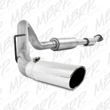 MBRP 11-13 Ford F150 SVT Raptor 6.2L EC-SB/CC-SB 3.5in Cat Back Single Exit Alum Exhaust System thumbnail 1