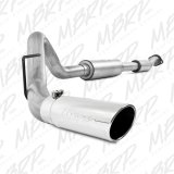 MBRP 11-13 Ford F150 SVT Raptor 6.2L EC-SB/CC-SB 3.5in Cat Back Single Exit Alum Exhaust System thumbnail 2