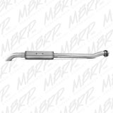 MBRP 11-12 Ford F-150 SVT Raptor 6.2L EC-SB/CC-SB 3.5in Cat Back Single Turn Down Alum Exhaust thumbnail 6
