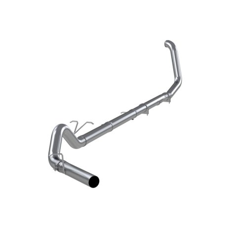 MBRP 1999-2003 Ford F-250/350 7.3L 4in Turbo Back Single No Muffler T409 SLM Series Exhaust System thumbnail 1