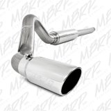 MBRP 11-13 Ford F-250/350/450 6.2L V8 Gas 4in Cat Back Single Side T409 Exhaust System thumbnail 3